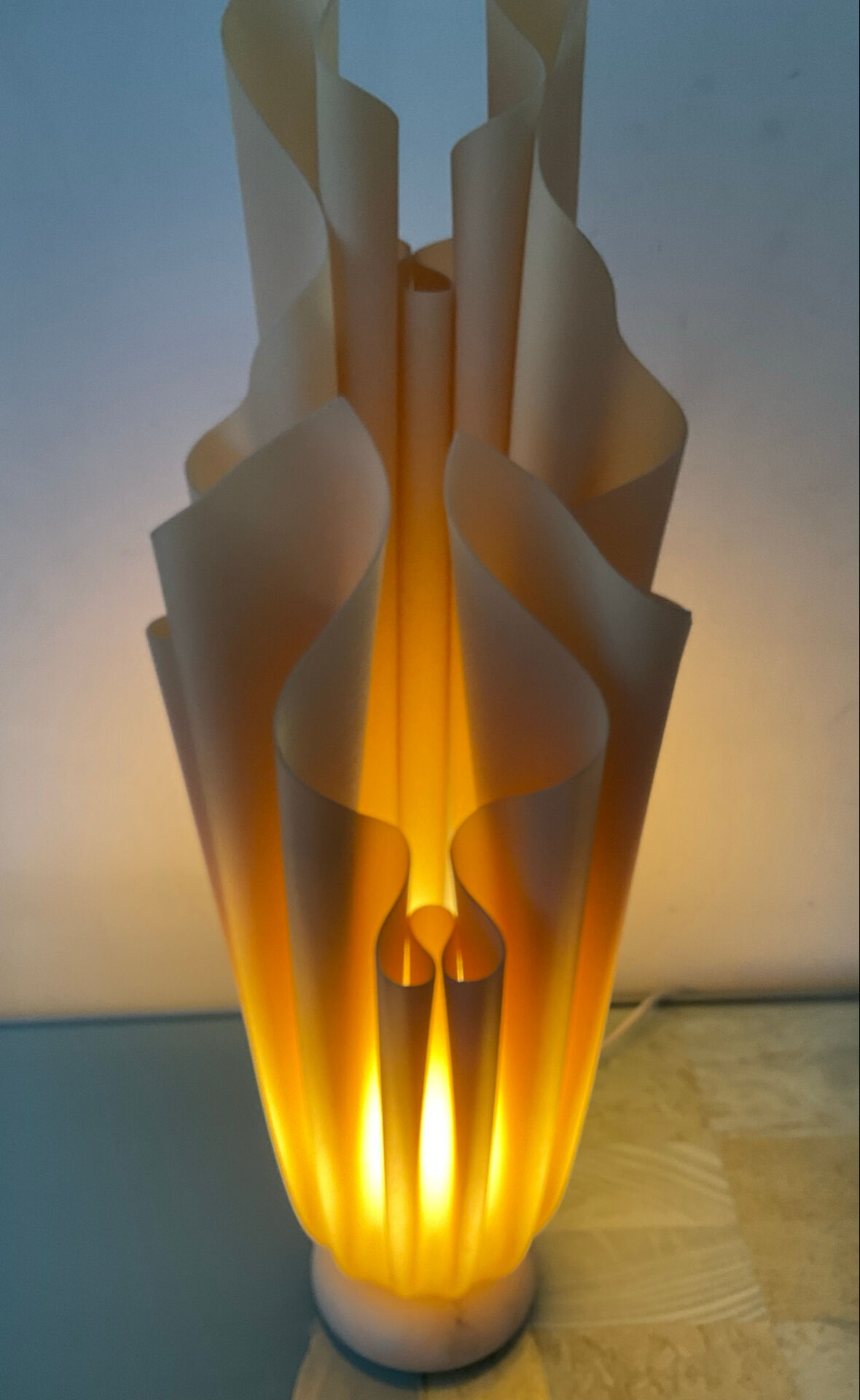 Lampe ”Athena” par Georgia Jacobs des années 70