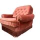 Fauteuil rose vintage