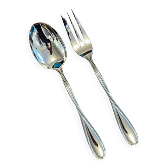 Christofle Galéa, 2 serving cutlery in very good condition.