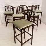 Vintage HajduThonet Barstools 1970s Hungary