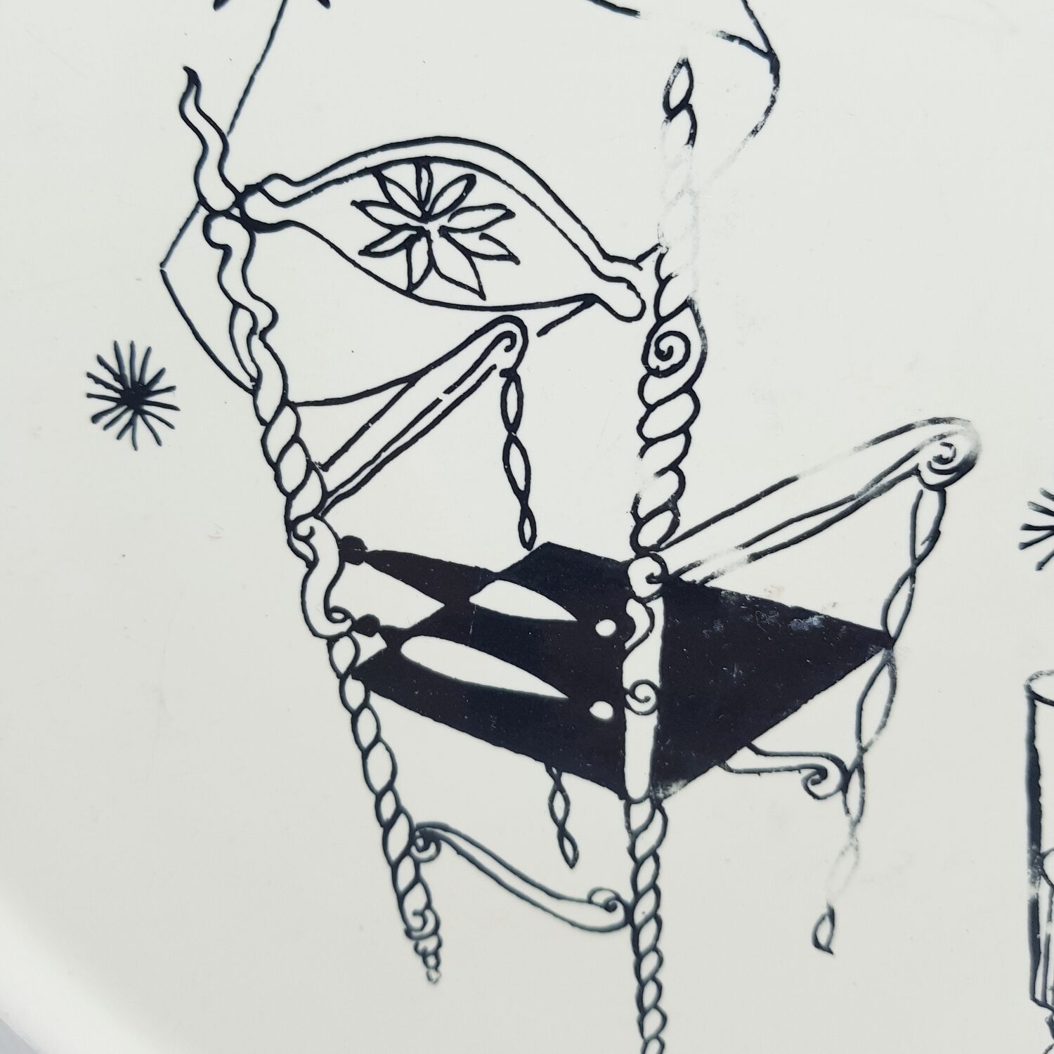 Salins Caprice cake plate