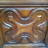 Louis XV style bookcase in walnut circa 1850-1880