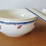 Badonviller vintage earthenware soup