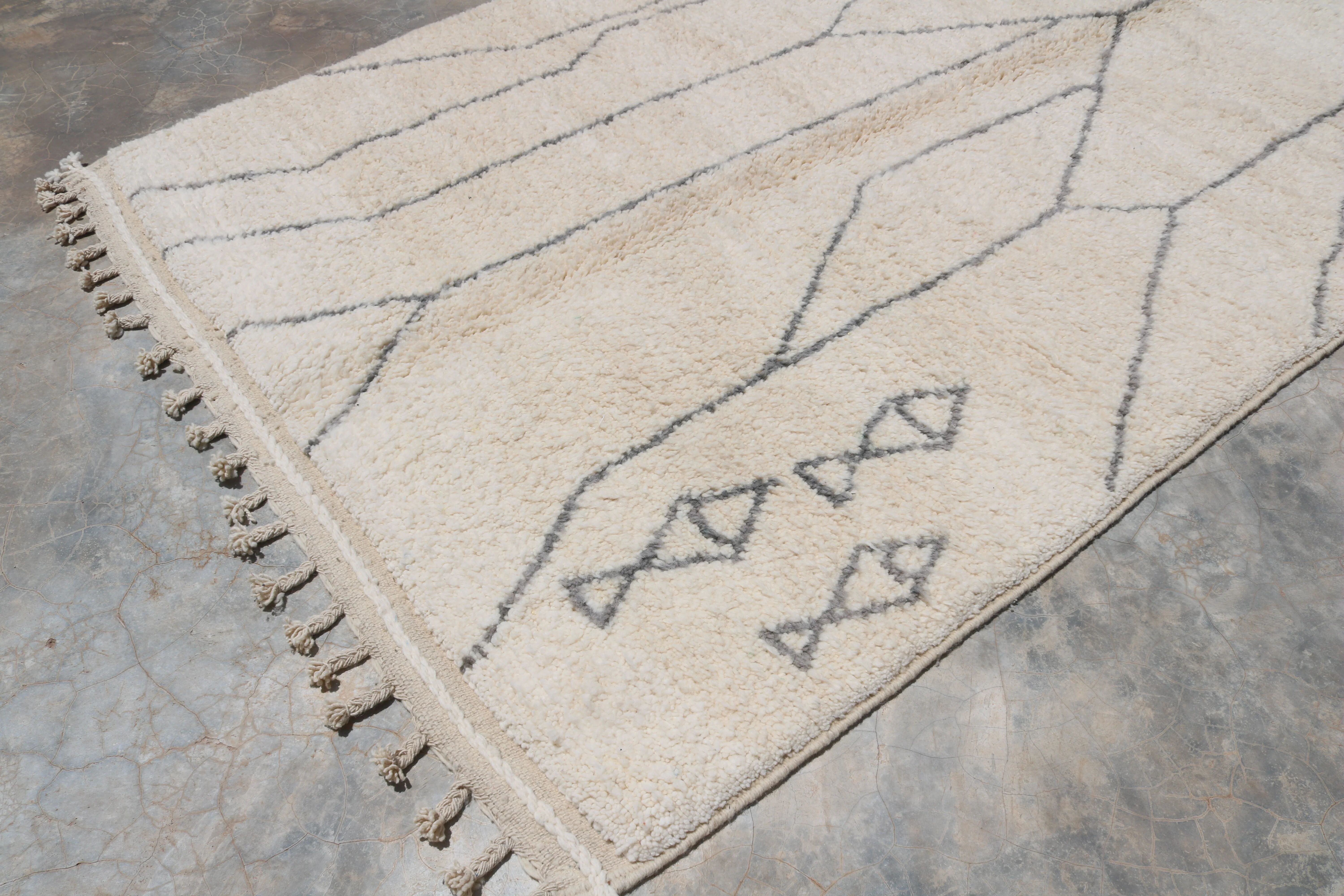 Tapis Beni Ouarain, 250 x 150 cm - AZ838