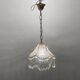 Small Crystal Brass Light Pendant 1960’s