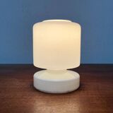 Mid-century minimalist glass table lamp, 1960s