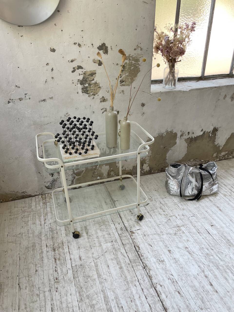 80s serving trolley