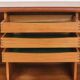 Buffet with roller shutter doors, Danish, vintage, teak, produced by Dyrlund.