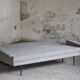 Convertible fabric sofa by Jean René Caillette edition Steiner 1961