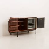 Vintage Rosewood Bar Cabinet by Sigvard Bernadotte & Acton Bjorn for Atlas