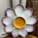 Compartmented tray in Italian ceramic