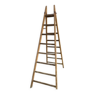 Wooden stepladder