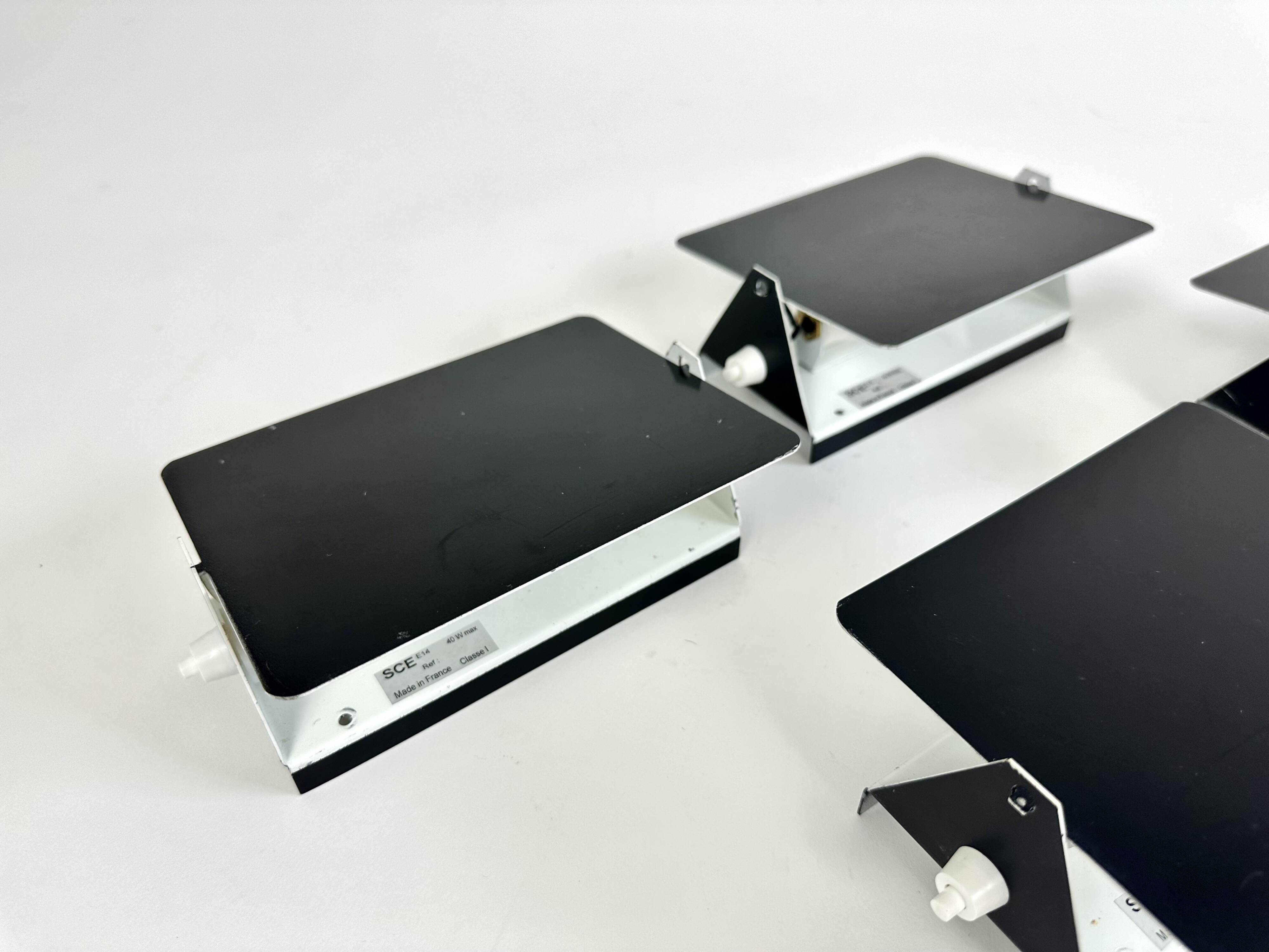 CP1 wall lights from Les Arcs, Charlotte Perriand, France 1960-70