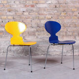 Tripod chair the Ant, n°.3100 by Arne Jacobsen for Fritz Hansen, circa 1952