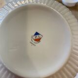 Set of Limoges porcelain bowls