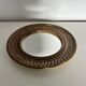 Chiselled stone mirror