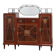 Cabinet en marqueterie Art Déco par De Coene, Belgique, vers 1925