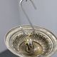 1930s European Secession–Art Deco pendant light with rope suspension and glass
