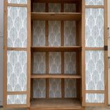 Paris raw wood cabinet 1950