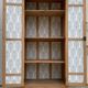 Armoire parisienne bois brut 1950