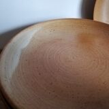 Set 8 plates for dessert sandstone Village NCF France