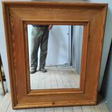 Rectangular mirror pitchpin frame
