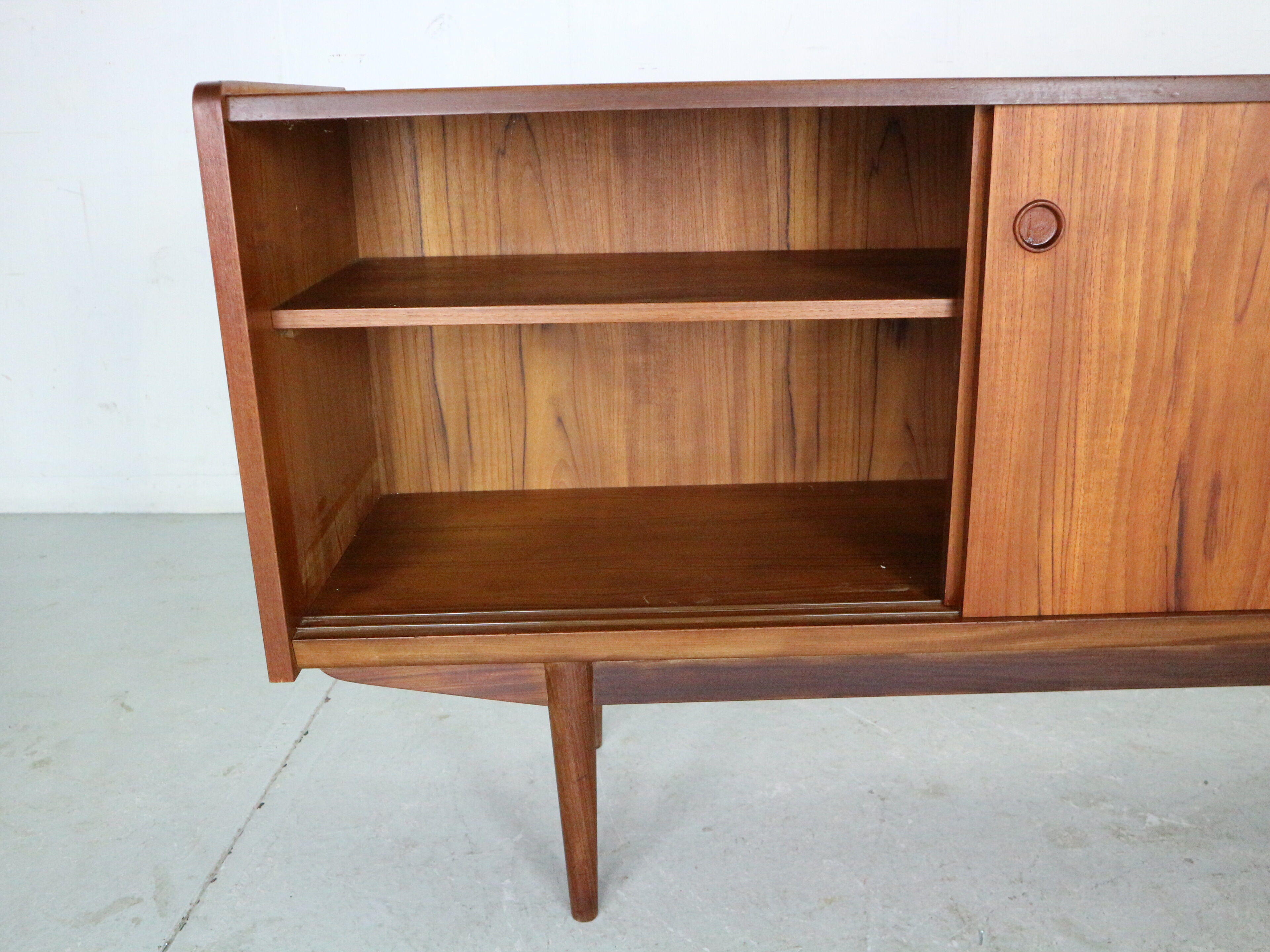 Scandinavian modern teak sideboard 1960's Denmark