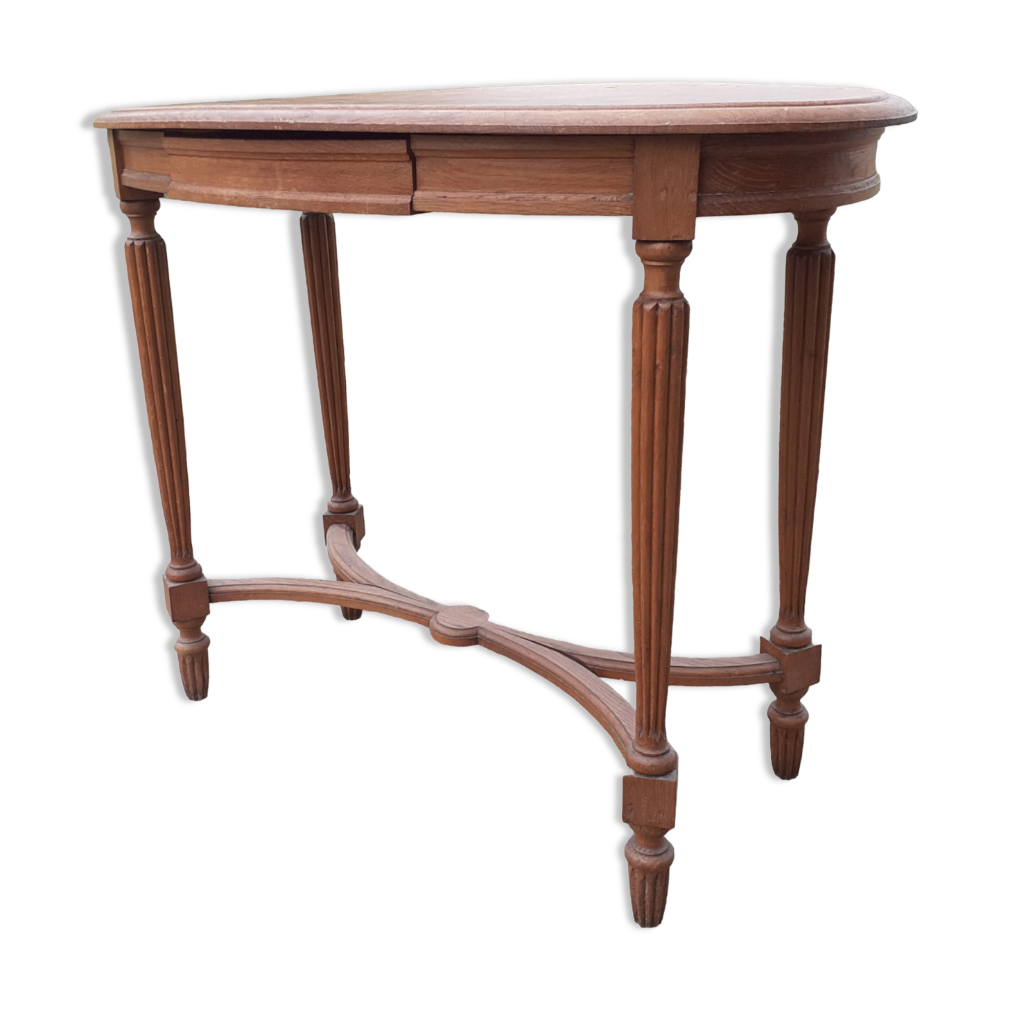 Oval console