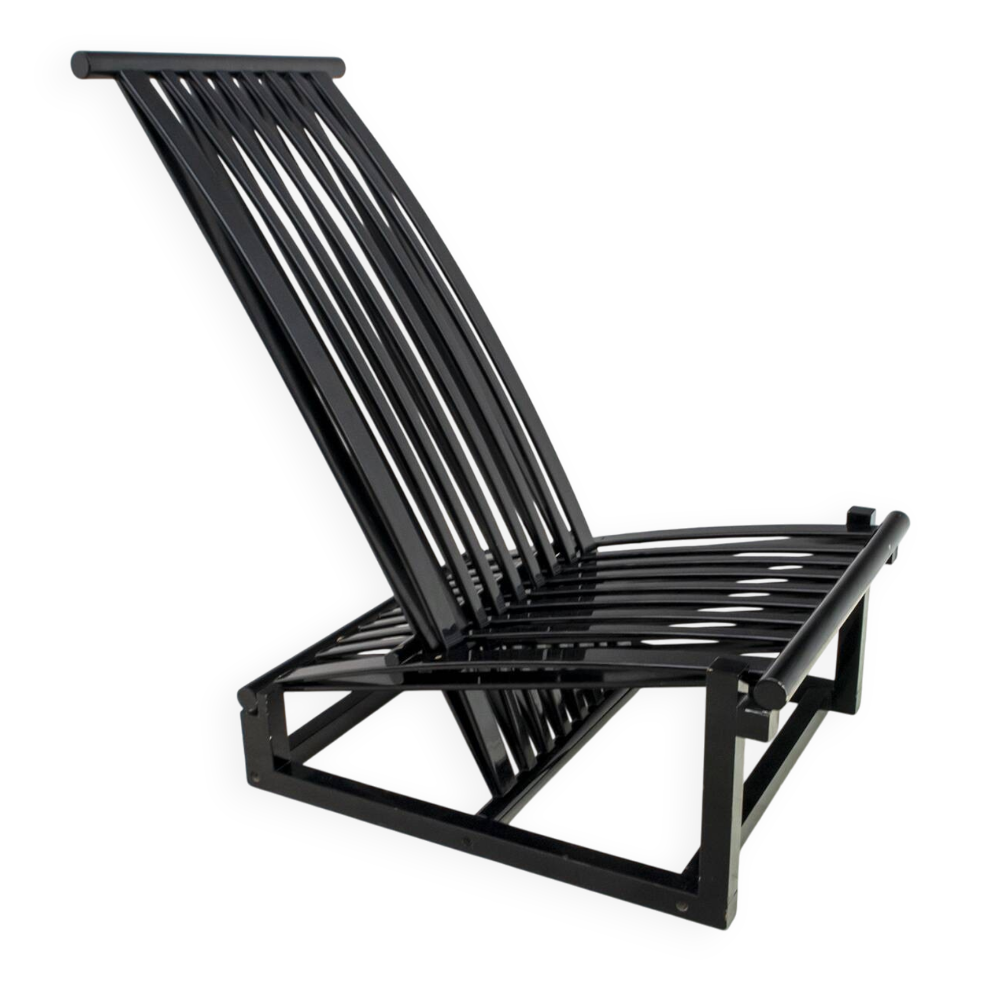 Carlo Pagella Mid-Century Modern Italian Relax Armchair for Romanutti, 1970