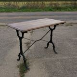 Antique bistro table by Martin Meallet Paris