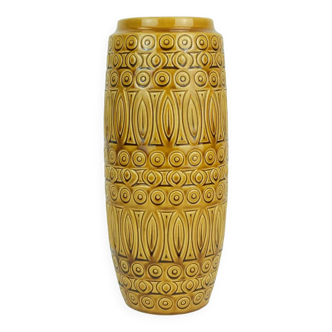 scheurich mid century VASE 1960s decor hellas ochre glaze model 264-30