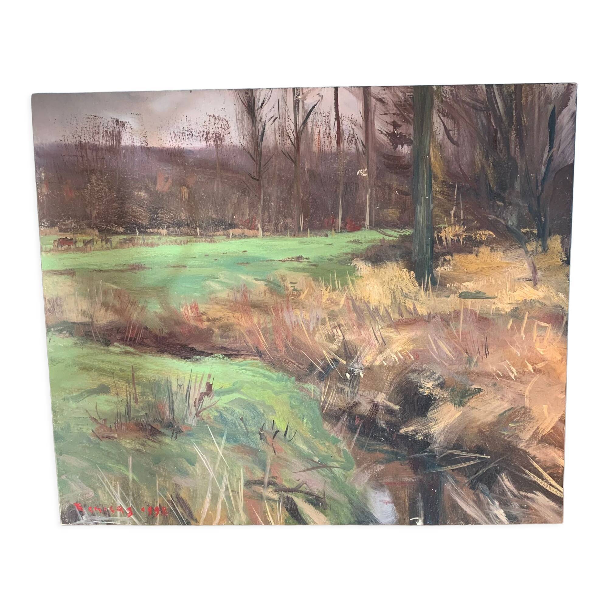 Landscape painting by Tony Reniers