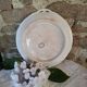 Antique iron earthenware dish