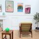 Fauteuil vintage scandinave 3 positions