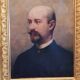Portrait d’homme XIXe – A. Bellet, 1882 – Huile sur toile et superbe cadre