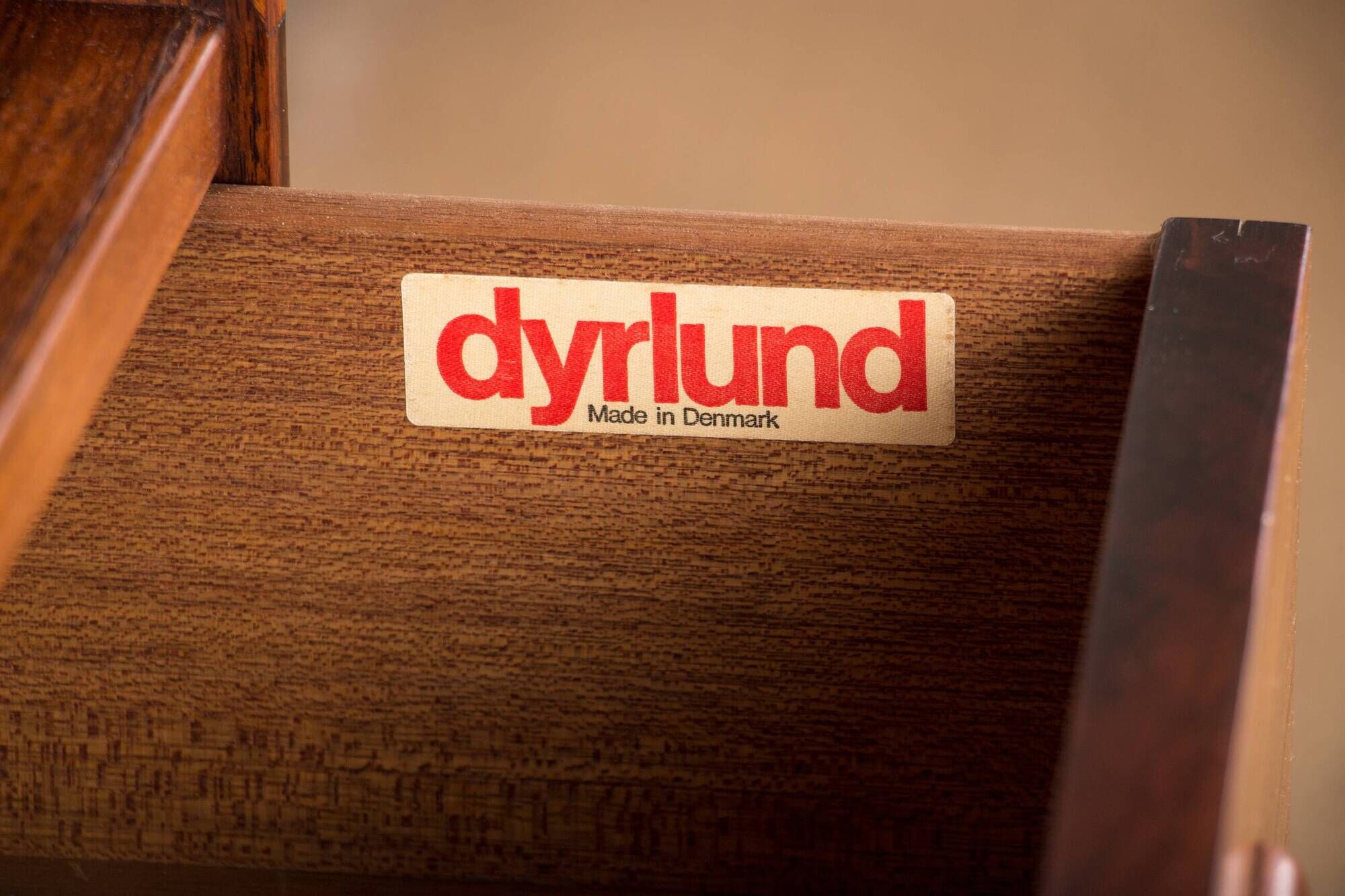 Secretary, desk, Danish in Rio rosewood by Dyrlund 1960.