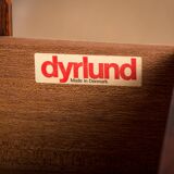Secretary, desk, Danish in Rio rosewood by Dyrlund 1960.