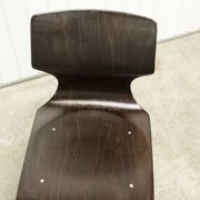 Pair of vintage evolutionary chairs by Adam Stegner for Flötotto Pagholz, 1970