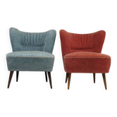 Pair of cocktail armchairs 1960