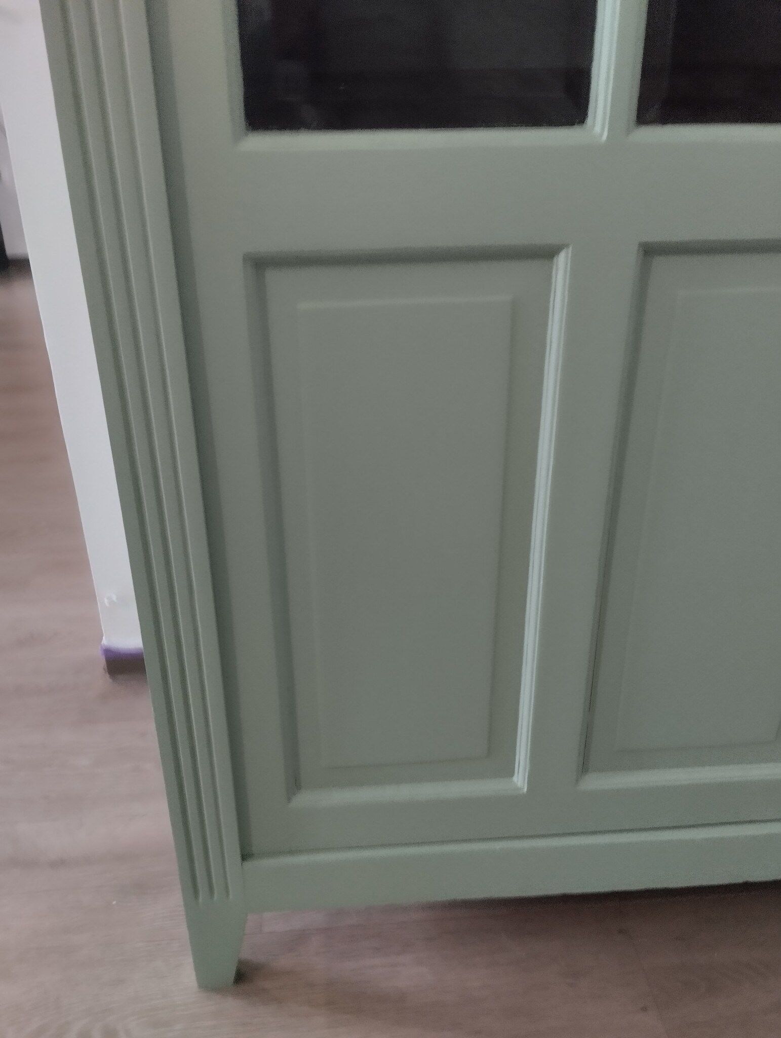 Parisian glass cabinet