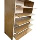 Vintage wooden shoe cabinet / drop-leaf furniture