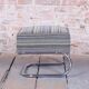 Set of Czech Bauhaus Armchair and Ottoman attributed to W. Gispen for Mücke-Melder, 1930s, Set of 2