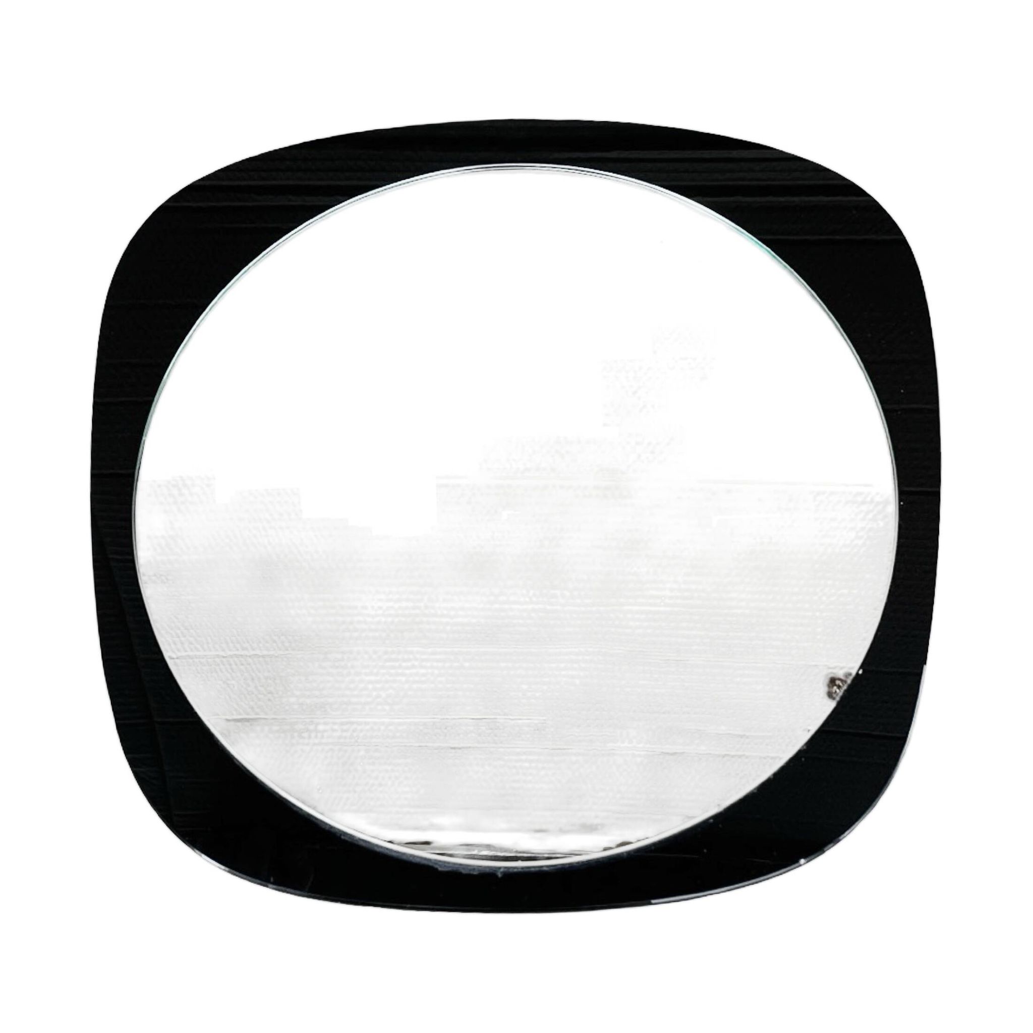 Asymmetrical wall mirror Poland 1970s
