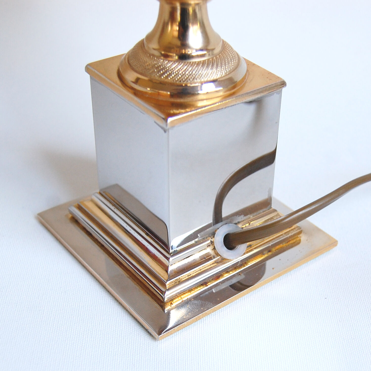 Regency style table lamp - Boulanger s.a. 1970s