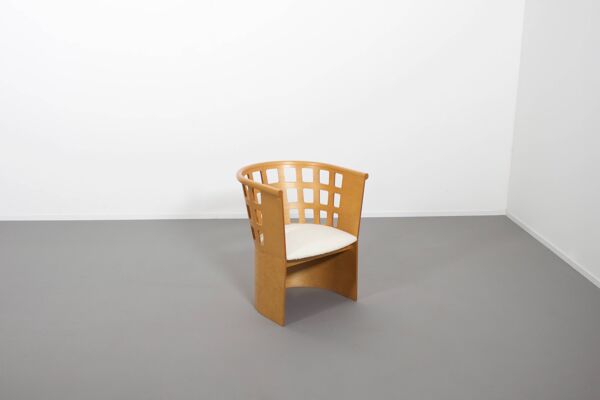 Rare fauteuil Eero Aarnio en bouleau pour Asko, Finlande