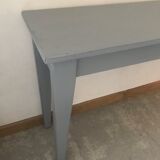 Grey patinated console