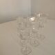 Service of 6 glasses a Vin Luminarc france