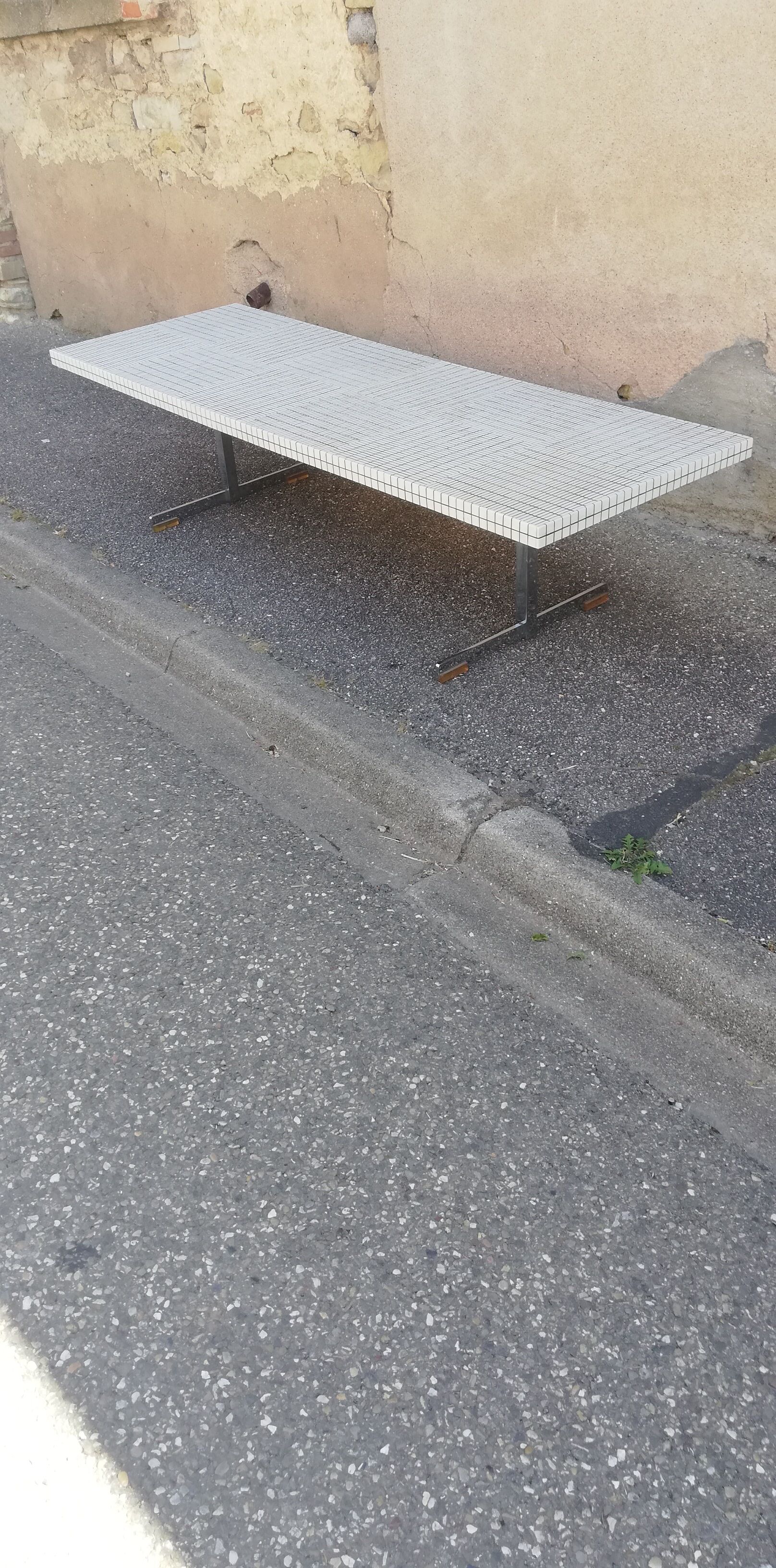 Vintage ceramic coffee table