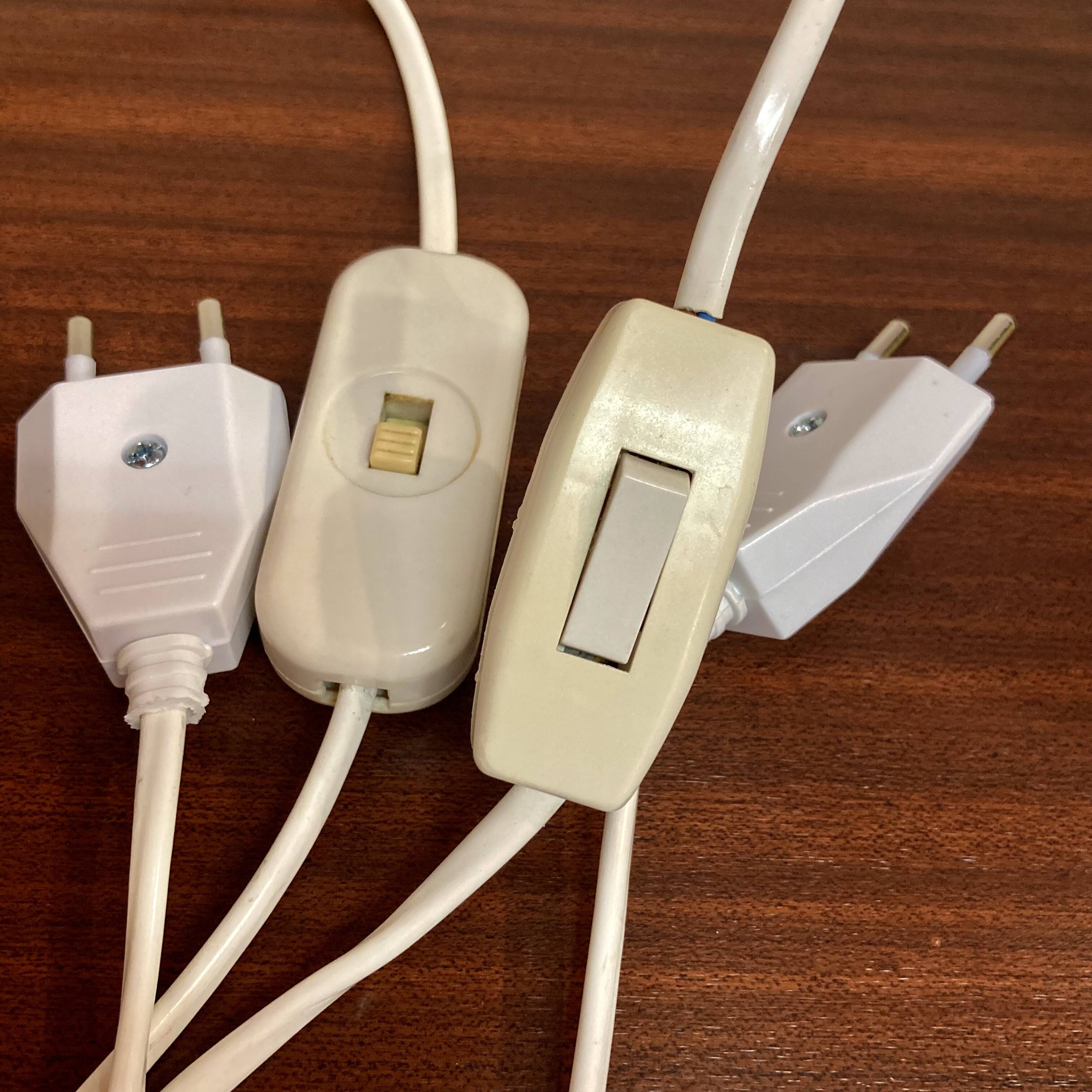 Paire de lampes verre Design scandinave 1950.