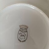 Assiette en porcelaine de Limoges Prestige Cotinga
